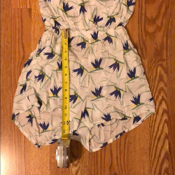 Strapless romper in BOP print - Picture 4 of 4